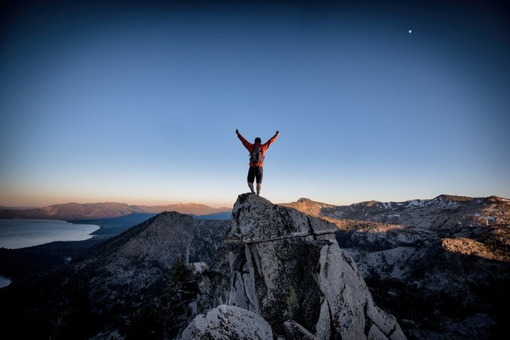 success and victory in the mountains